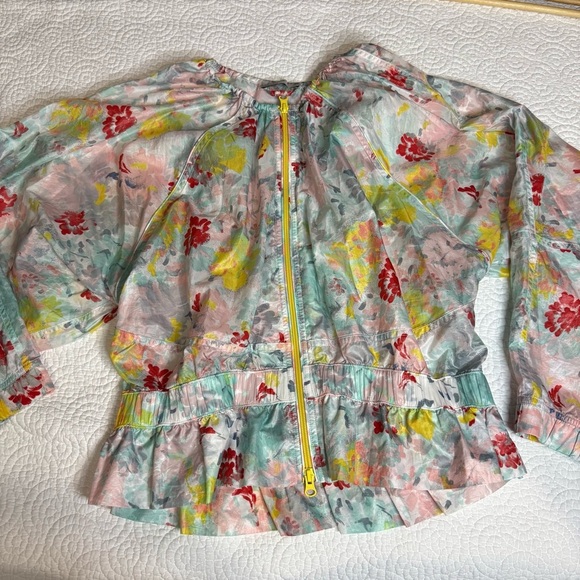 Adidas Stella McCartney Floral Jacket Size S - Picture 8 of 11